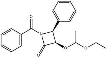 (3Р,4С)-1-бензоил-3-(1-етоксиетокси)-4-фенил-2-азетидинон