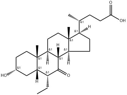 3α-хидрокси-6-етил-7-кето-5β-холан-24-ова киселина