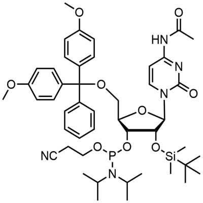 ДМТ-2′О-ТБДМС-рЦ(ац) фосфорамидит
